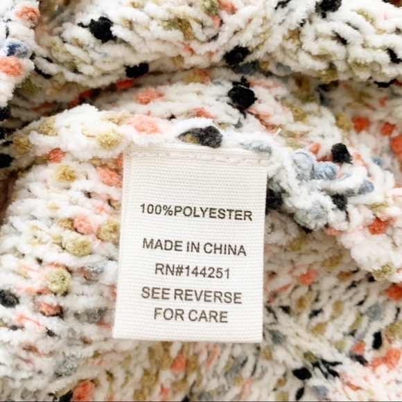 𝅺MOON & Madison Confetti Slub Cowl Neck Sweater NWT Size XS - Picture 11 of 12